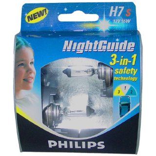 Philips 77267 Night Guide H7 S 12 V, 55 Watt Auto