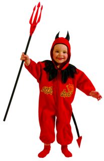 KLEINER TEUFEL Kostüm Kinder Teufelskostüm Halloween Gr. 104
