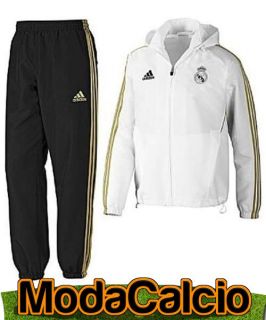 Real Madrid Adidas Tuta Presentation Trainingsanzug Pres tg 2011 12