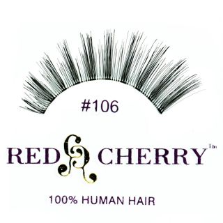 Red Cherry   Falsche Wimpern Nr. 106   Echthaar