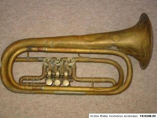 Ur altes Flügelhorn o. bass trompete? Fischer Bremen
