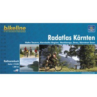 bikeline Radtourenbuch, Radatlas Kärnten; Hohe Tauern, Karnische
