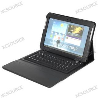Bluetooth Tastatur Leder Tasche für Samsung Galaxy Tablet 10.1 P5100