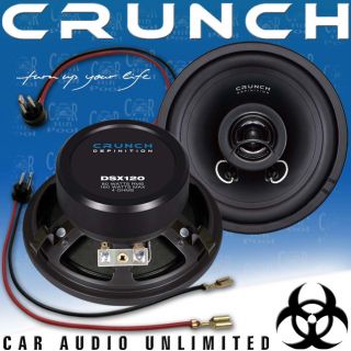 Crunch DSX 120 mm 120mm Lautsprecher für Mercedes W124