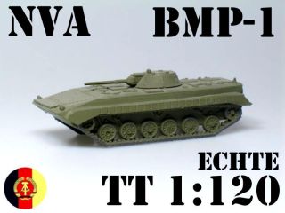 Panzer BMP 1 der NVA DDR Panzer FERTIGMODELL in 1:120