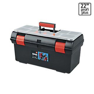 Werkzeugkoffer 510x255x265 Kunststoff schwarz / rot mit