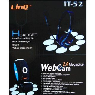 LINQ Webcam und Headset IT 52 Computer & Zubehör