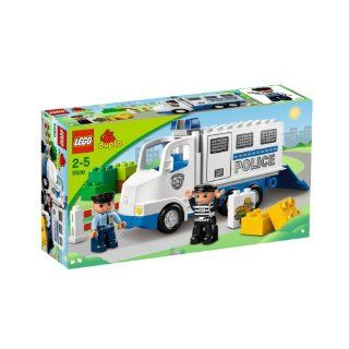 LEGO Duplo Town 5680   Polizeitransporter Spielzeug