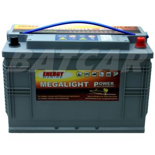 Versorgungs Batterie AGM Megalight 12V 115Ah (ersetzt 100Ah 110Ah