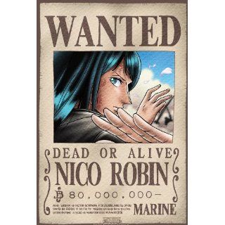 One Piece Hochglanzposter / Poster / Plakat Wanted Nico Robin (52 x