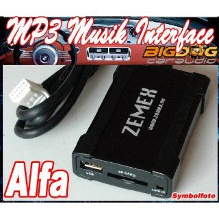 MP3 USB SD Card Aux Musik Adapter Interface für Fiat/Lancia/Alfa m