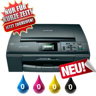 Brother DCP J125 Multifunktionsgerät (Scanner, Kopierer und Drucker