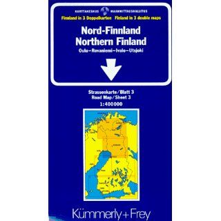 Kümmerly & Frey Karten, Nord Finnland (Regional Maps   Finland