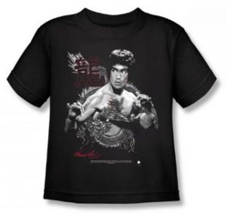 Bruce Lee     Der Drache Juvy T Shirt in schwarz 