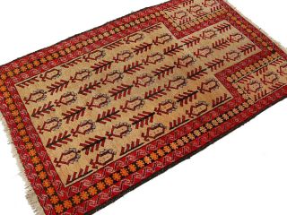 Afghanistan Belutsch Gebets Teppich Wolle Prayer rug 133x83cm tapis