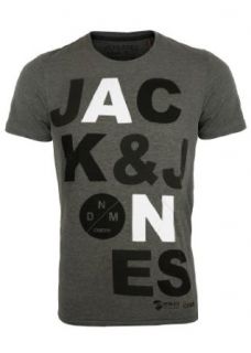 Jack and Jones T Shirt NEV Tee CORE, 12048200, grau melange: 