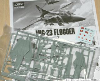 Academy 4440 sowj. MIG 23 Flogger Kit 1144