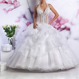 Sexy Brautkleid Hochzeitskleid Abendkleid Ballkleid Brauch Alle