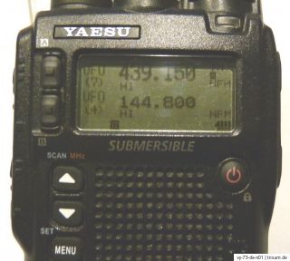 Handfunkgerät YAESU 50/144/430 MHz VX 8DE neuwertig mit Zubehör