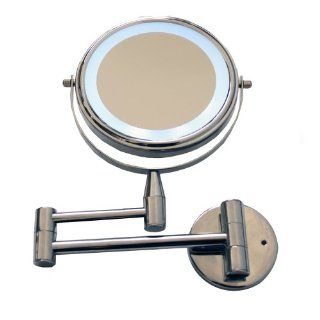 Kosmetikspiegel mit LED beleuchtet 5 fach Vergrößerung 