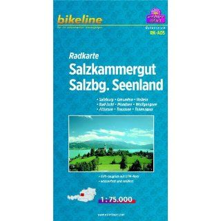 Bikeline Radkarte Salzkammergut. Salzburg   Gmunden   Hallein   Bad