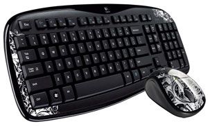 Logitech K250 Tastatur schnurlos Fleur Dark Computer
