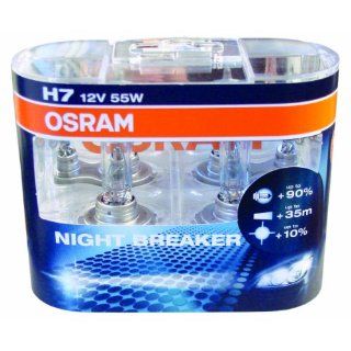 Osram 64210 NBR HCB H7 NIGHTBREAKER +90% Duo Pack