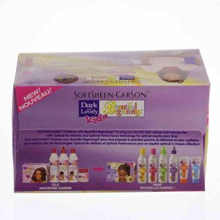 Dark and Lovely Beautiful Beginnings Relaxer Kit Kids purple   Für