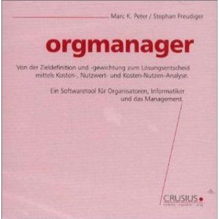 Orgmanager. CD  ROM Für Windows ab 95 Stephan Freudiger, Marc K