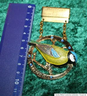 Medal Medaille Blaumeise Vogel Bird Gerach 1976 73,4 g