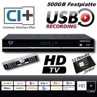 MEDION P24006 HD HD+ Karte HDTV Sat Receiver Direkte: 