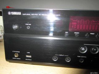 Yamaha RX V471 Bl 5.1 AV Receiver schwarz HDMI