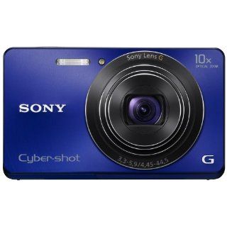 Sony DSC W690L Cyber shot Digitalkamera 3 Zoll blau Kamera