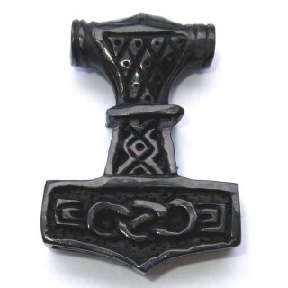 Freimaurer Amulett Anhänger Horn Thor Hammer PB165