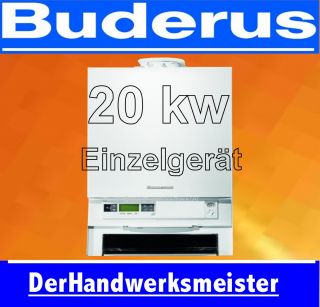 Buderus GB172   20 kw Gas Brennwert Heiztherme Kessel Logamax plus