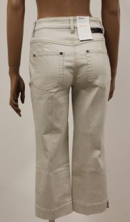 Melanie Pocket Damen Caprihose Jeans Hose Beige Gr.W36L23  166