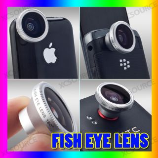 180° Fischauge Fish Eye Lens für iphone 4S 4G HTC EVO 3D Inspire