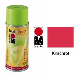 Marabu Textil Design Colorspray, 150ml, Kirschrot von Creativ Discount