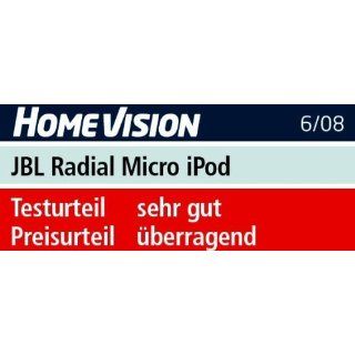 JBL Radial micro Dockingstation mit Fernbedienung für iPod anthrazit