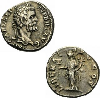 Septimius Severus Denar Rom 193 194 Liberal Liberalitas Rechenbrett