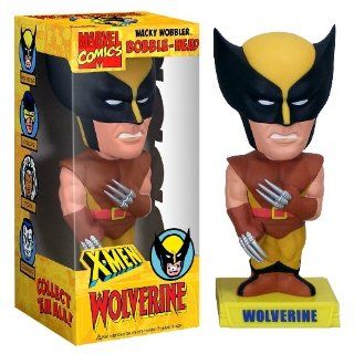 Marvel Wolverine Classic Brown Exclus Bobble heads wacky wobblers