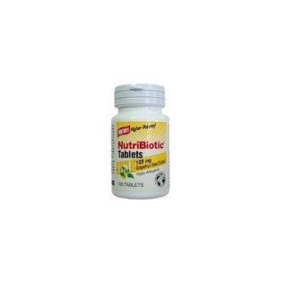 NutriBiotic, Grapefruitkern Seed, Extrakt, 125 mg, 100 Tabletten