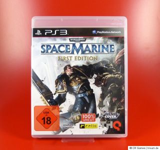Warhammer 40K  Space Marine   First Edition uncut wie neu dt. Version