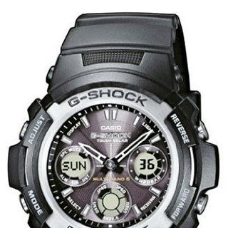 Casio G Shock Herren Armbanduhr Analog / Digital Quarz AWG 100 1AER