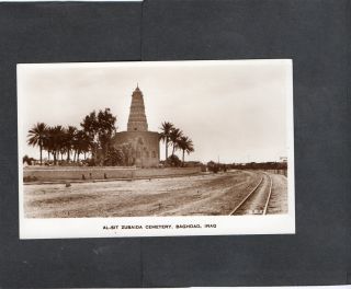 AK Bagdad Baghdad Irak Al Sit Zubaida Cemetery um 1950
