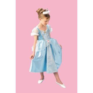 Princess DELUXE Cinderella Kostüm / Kleid,  Gr. 128/134