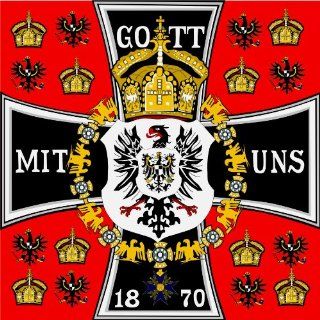 PREMIUM Aufkleber PREUSSEN Deutscher König  Gott mit uns  deutsches