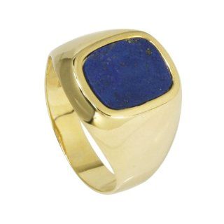 Bella Donna Herren Ring 333 Gelbgold 1 Lapis Lazuli Gr. 64 633063
