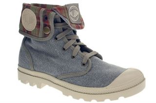 Palladium Baggy   Damen Schuhe Sneaker Boots   Boue/ECRU/Indigo Black