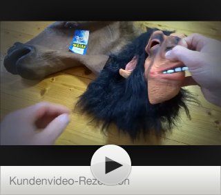 Schimpansenmaske Maske Schimpanse Affenmaske Affe Kostüm Fasching